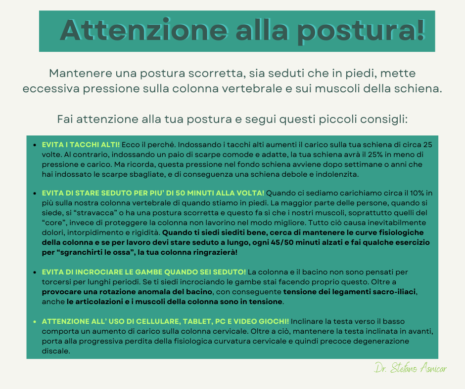 Esercizio 1 — mobilità lombare